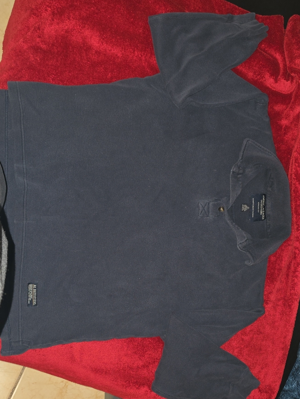 American Eagle Mens Classic Navy Large